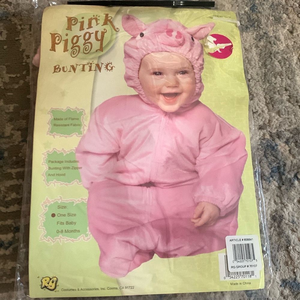 Pink Piggy Costume